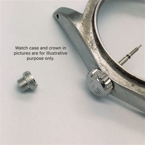 rolex case crown hole|rolex case tube replacement parts.